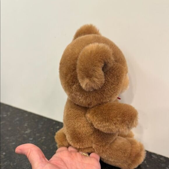 Gund Brown and Red Stuffed Animal Plush - Picture 4 of 9